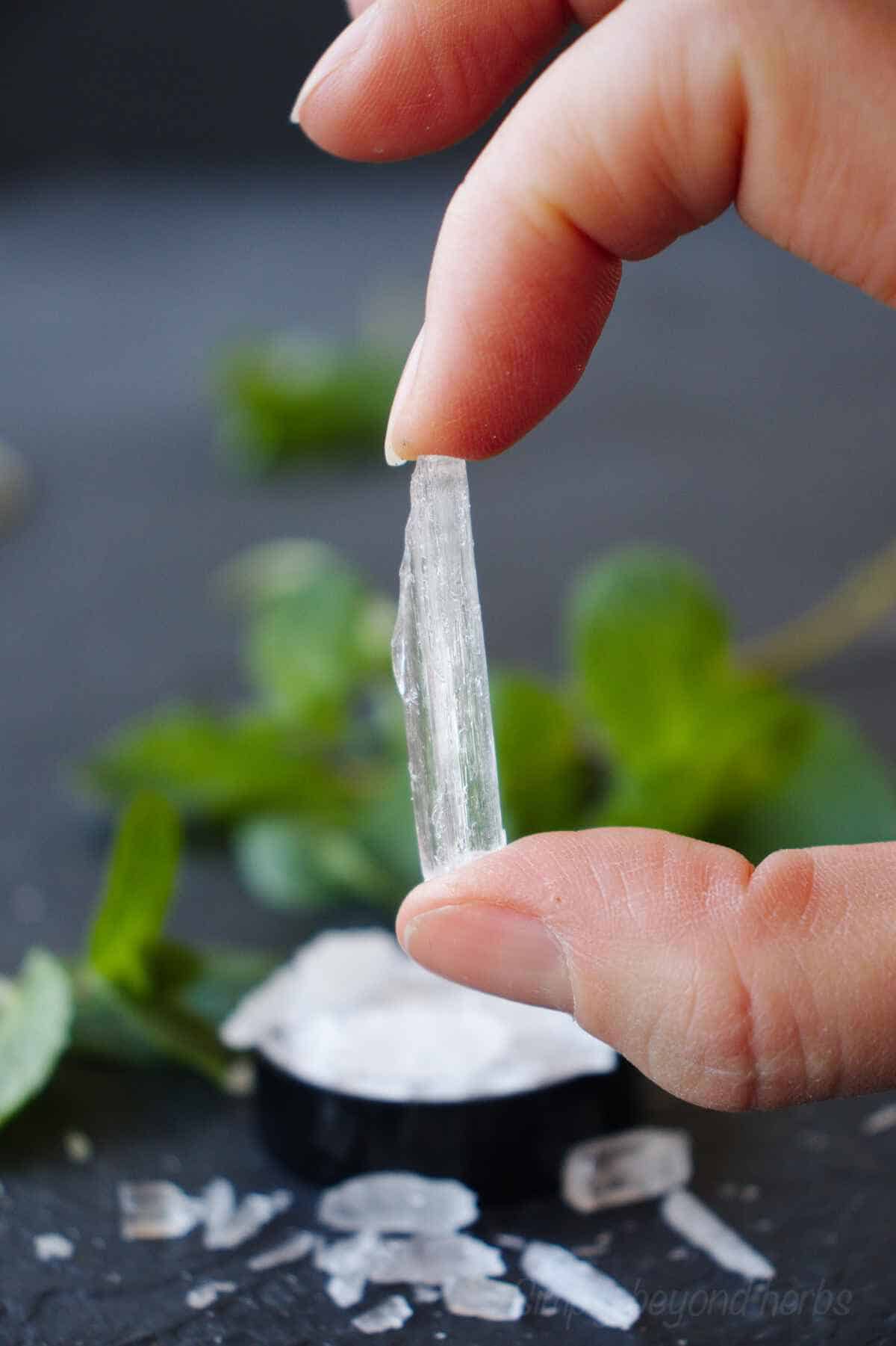 Menthol Crystal 50g جوهر نعناع