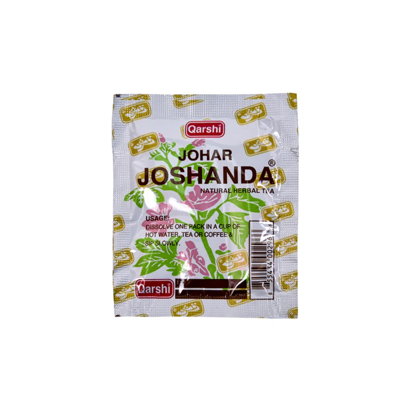 Qarshi Johar Joshanda Herbal Tea 30 Sachets جوهر جوشاندة شاي أعشاب طبيعي للزكام و حساسية الصدر