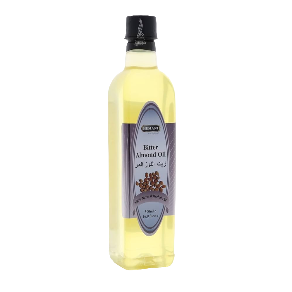 Hemani Bitter Almond Oil - 500ml زيت لوز مر