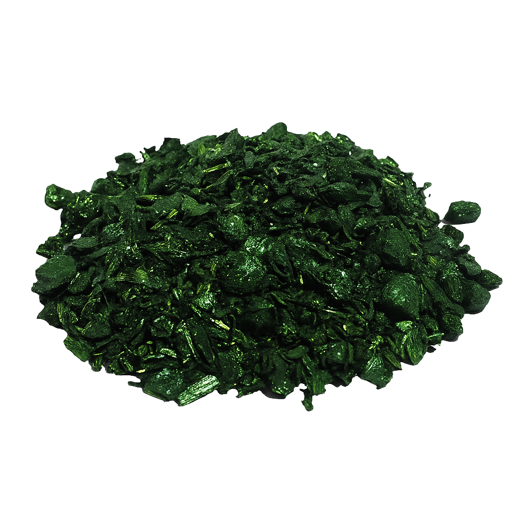 Qurmoz Crystal Dyes Malachite Green Stones - 30g حجر القرمز (اخضر)