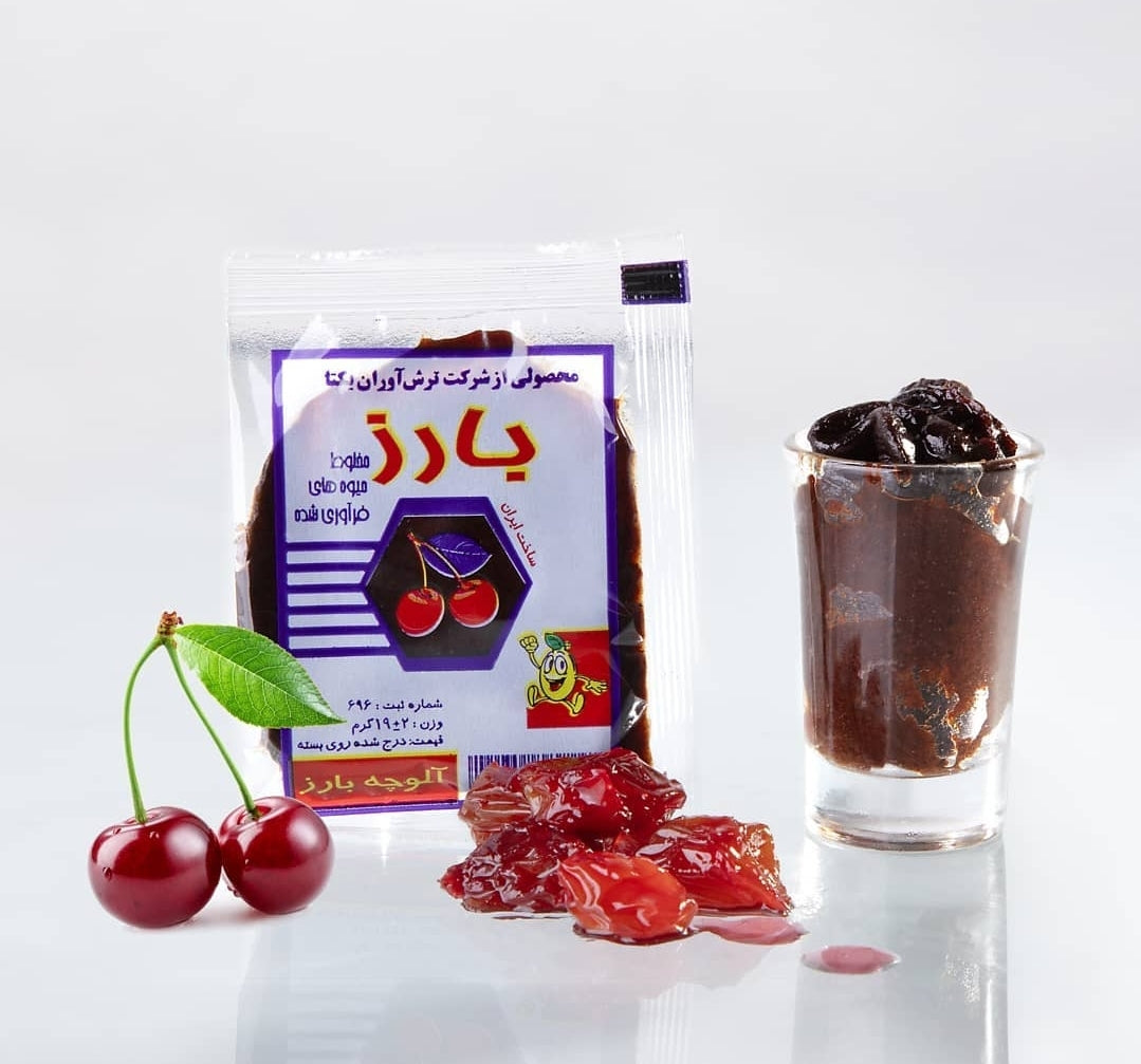 Cherry Fine Sour Lavashak Paste - Pack of 10 Pcs لواشك كرز بارز
