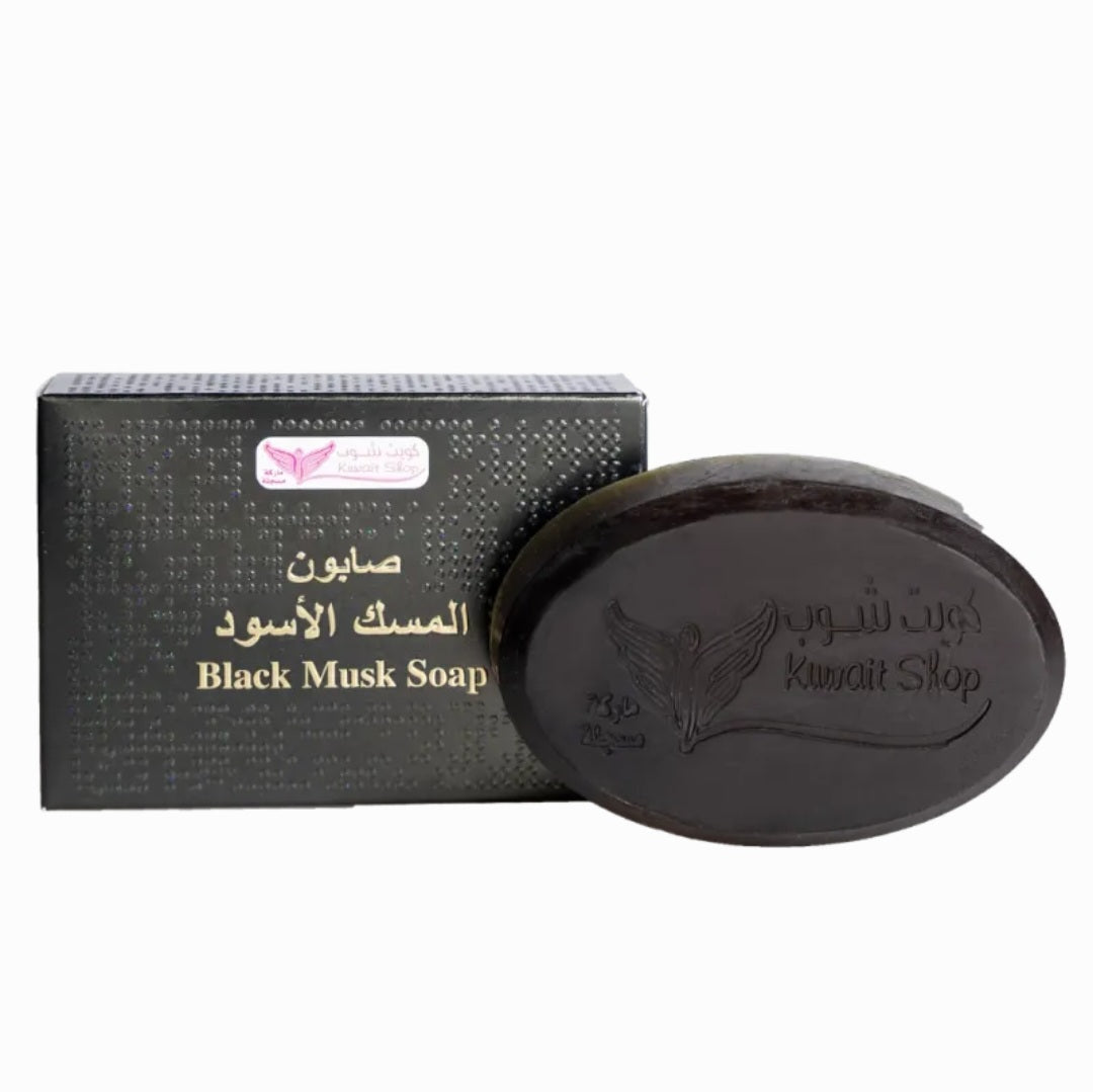Kuwait Shop Black Musk Soap صابون مسك أسود من كويت شوب
