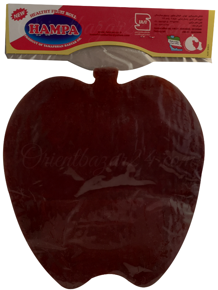 Apple Shaped Lavashak Tamarind Fruit Bar لواشك على شكل تفاح
