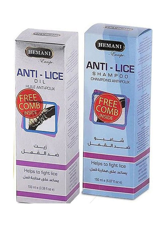 Anti-Lice Shampoo & Oil | شامبو و زيت ضد القمل