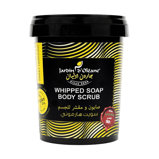 Whipped Soap Body Scrub Jardin d'Oleane | صابون و سكراب