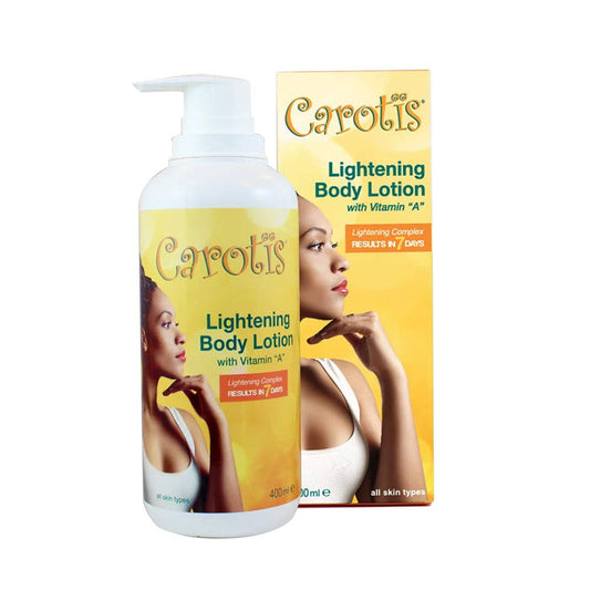 Carotis Lightening Body Lotion with Vitamin A - 400ml | لوشن مبيض للجسم