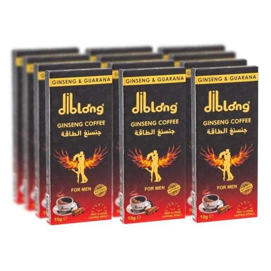 Diblong Ginseng Coffee 10g 12 Pieces | ديبلونغ قهوة الجنسينج ١٢ حبات