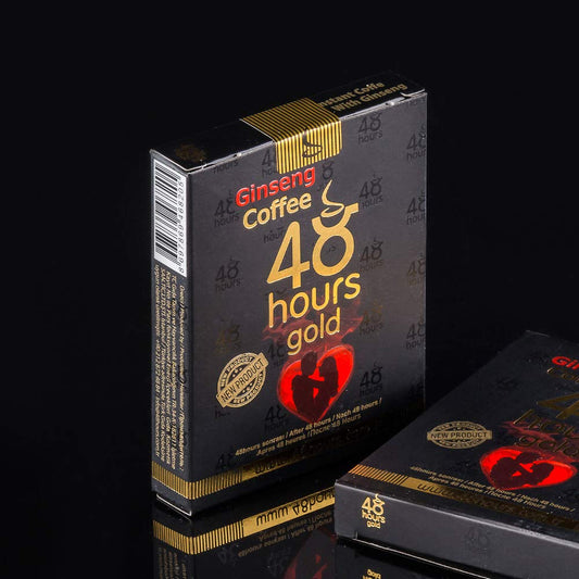 48 Hours Ginseng Coffee Gold قهوة الجنسينج ذهبي ٤٨