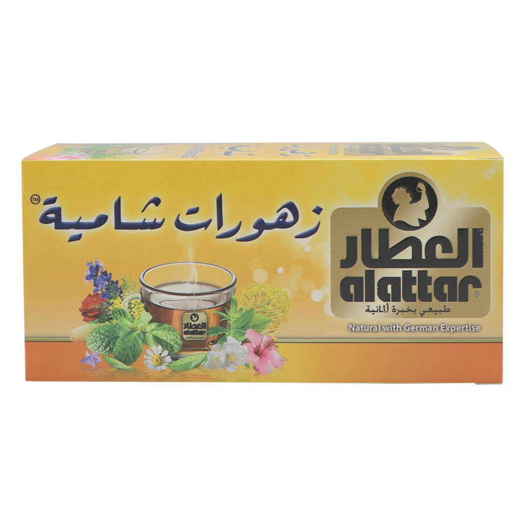 Al Attar Zhourat Shamia (Levantine flower tea) شاي زهورات شامية من العطار