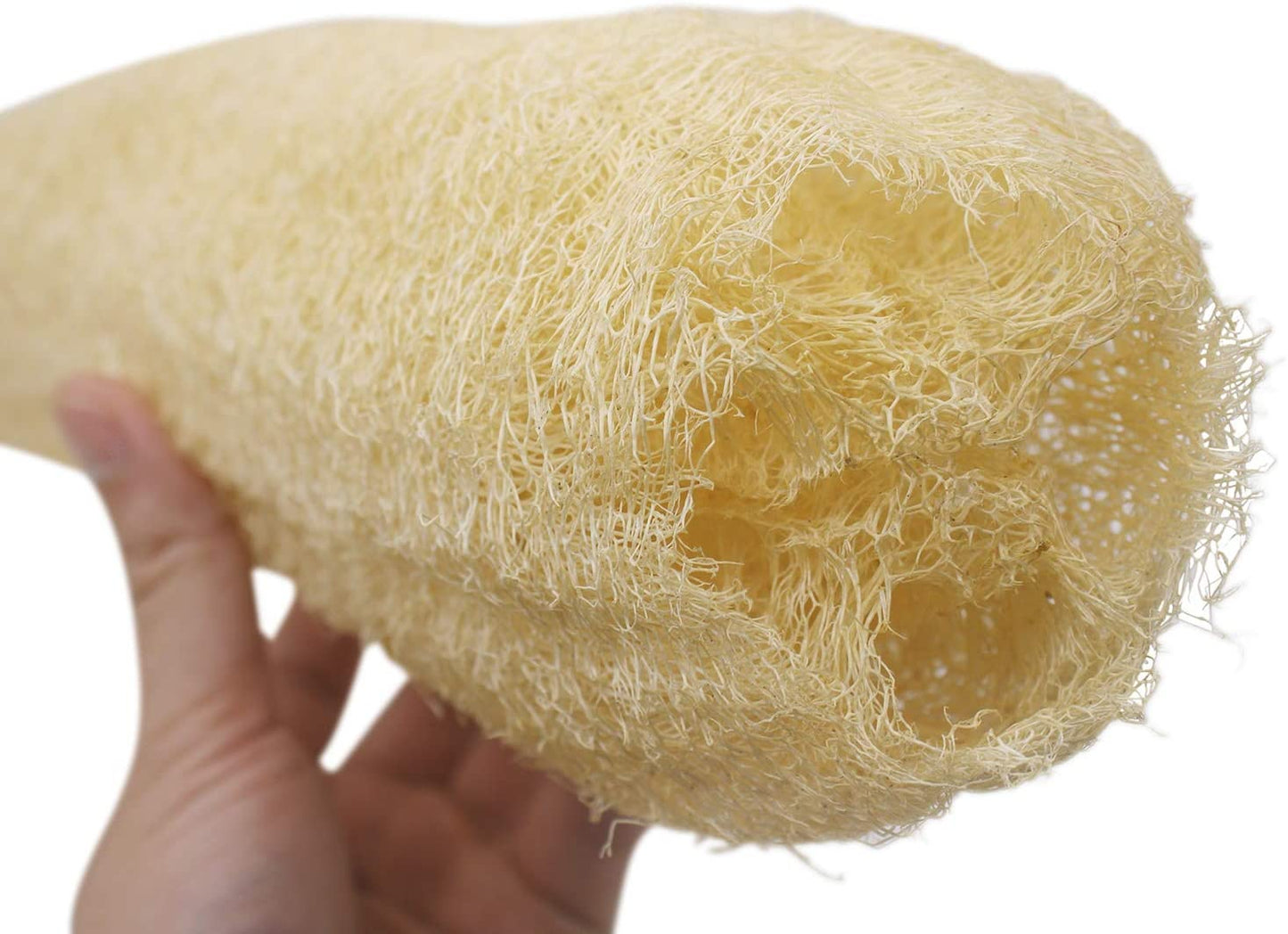 Egyptian Loofah (4 Pieces) Luffa Scrubber Sponge 100% Natural Organic - SPA Beauty Bath Remove Dead Skin Body Luxurious Premium for exfoliating Your Skin | ليف مصري