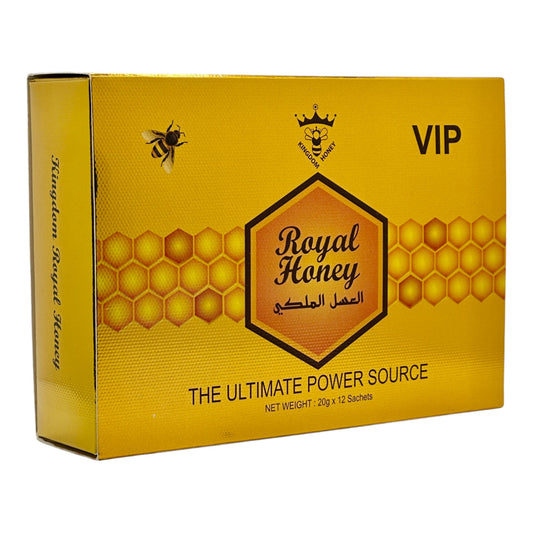 VIP Royal Honey Gold 12 Sachets عسل الملكي