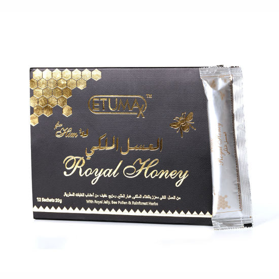 Etumax Royal Honey (Pack of 12) | إتوماكس عسل الملكي (١٢ ظرف)