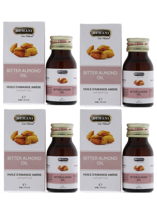 Bitter Almond Oil 30ml (4 pieces) | زيت لوز مر