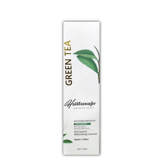 Green Tea Whitening, Refreshing, And Oil Control Cleanser غسول شاي الأخضر للبشرة