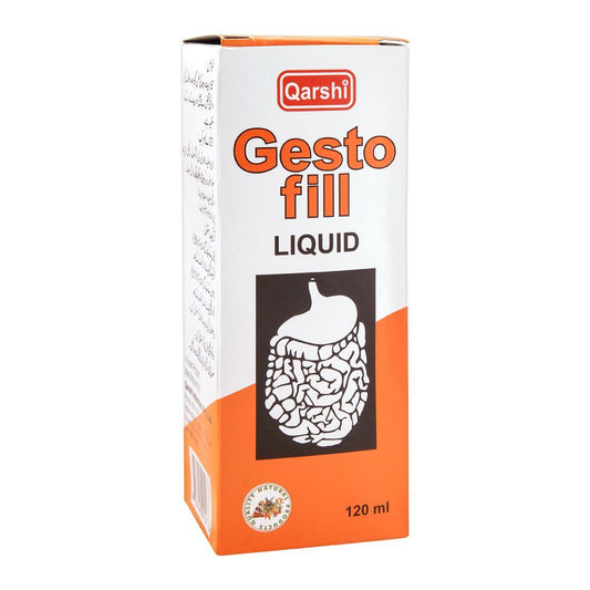 Qarshi Gestofill Liquid شراب أعشاب للغازات و انتفاخ البطن