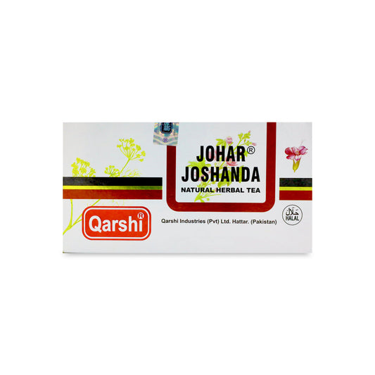Qarshi Johar Joshanda Herbal Tea 30 Sachets جوهر جوشاندة شاي أعشاب طبيعي للزكام و حساسية الصدر