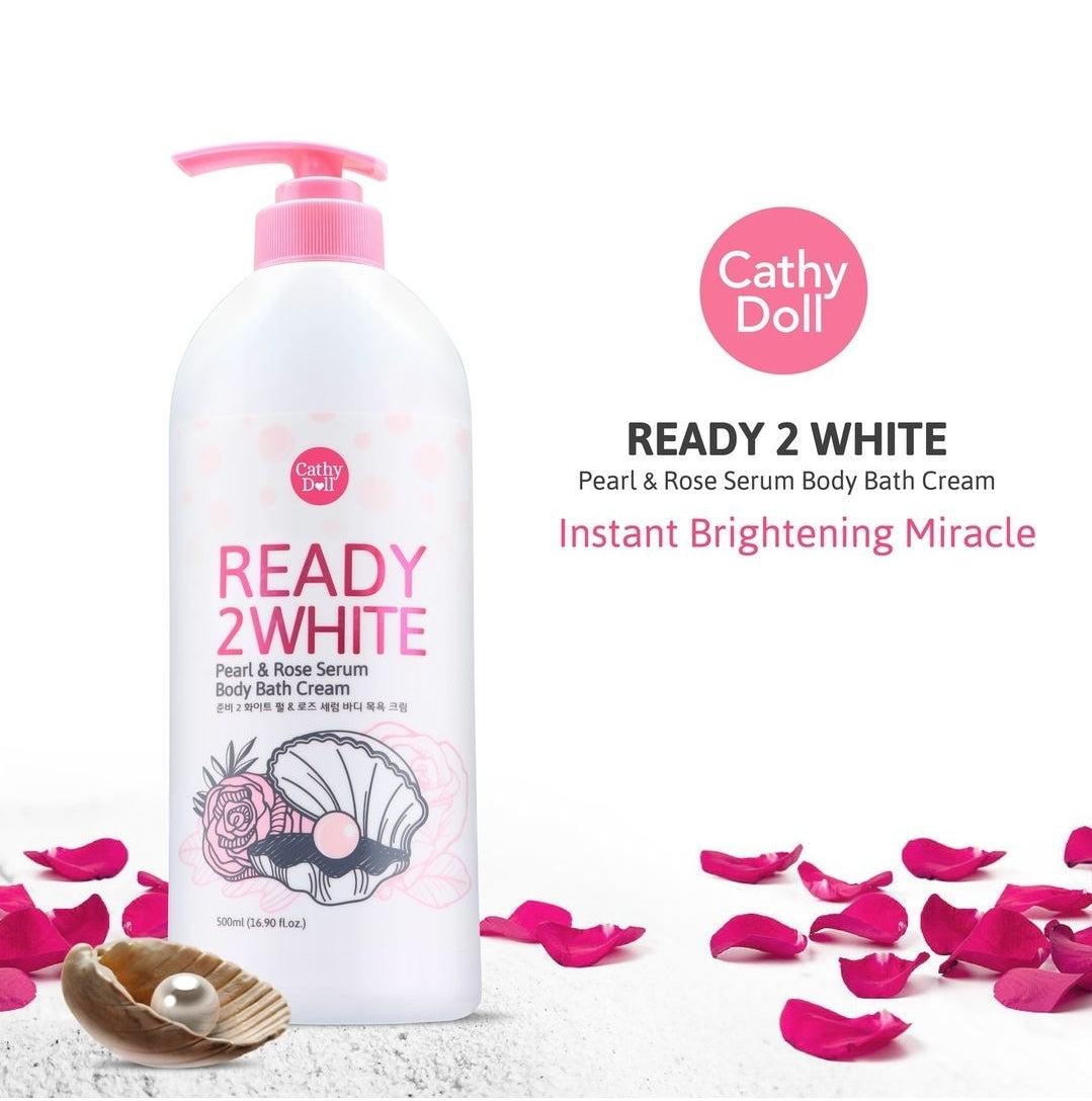 Cathy Doll Ready2White Body Bath Cream (Body Wash) | كاتي دول غسول مبيض للجسم