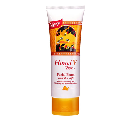 Honei V bsc Facial Foam Smooth & Soft | غسول للبشرة بالعسل والكولاجين