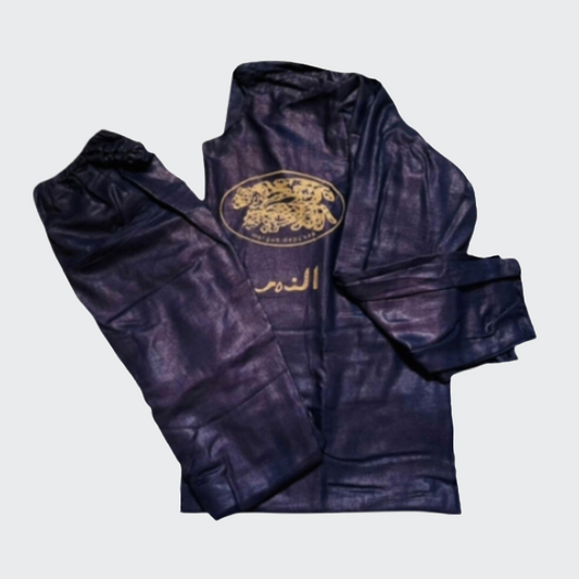 Original Moroccon Nila Saharan Indigo Pajama بيجامة نيلة مغربية صحراوية