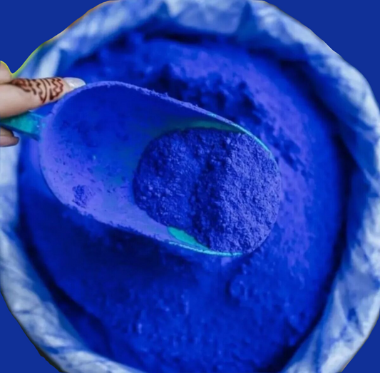 Original Moroccon Saharan Nila (Indigo) (Indigofera Tinctoria) Stones حجر نيلة المغربية الصحراوي مطحون