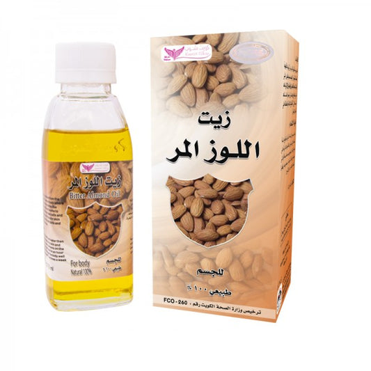 Bitter Almond Oil 125ml Kuwait Shop | زيت لوز مر ١٢٥ملي كويتي