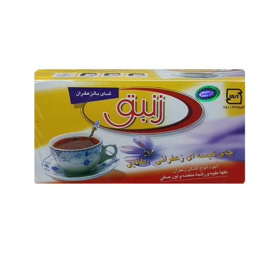 Zanbaq Saffron Teabags زنبق شاي زعفران