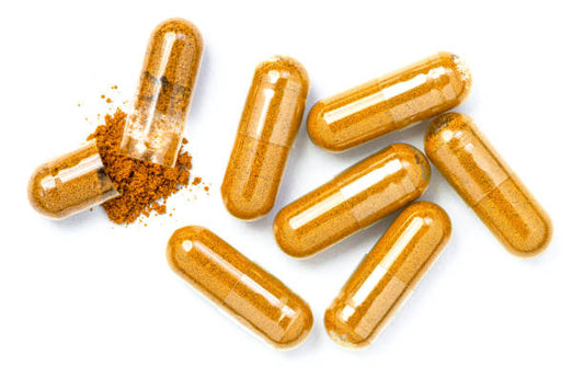 Turmeric and Black Pepper 100 Capsules | كبسولات كركم و فلفل أسود