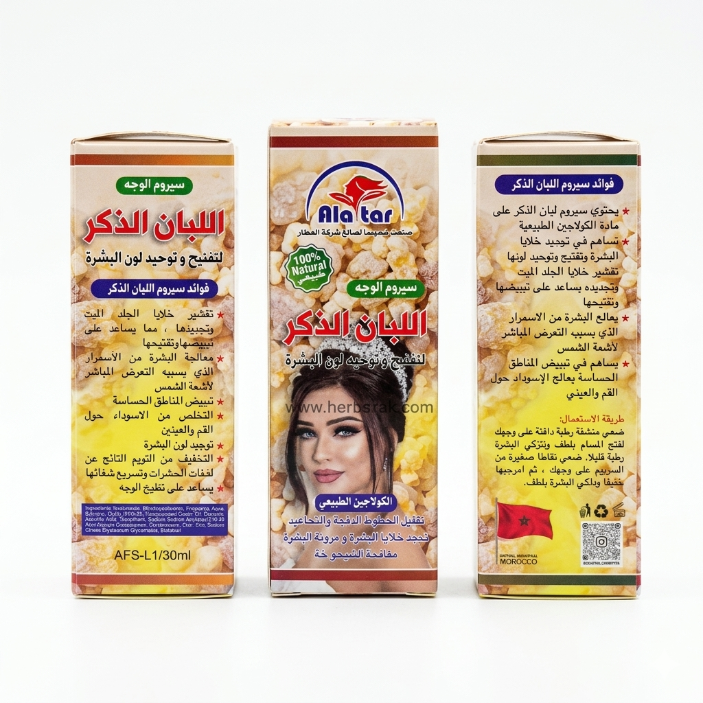 AlAttar Frankincense Glow Kit | Serum, Soap And Cream بكج نضارة اللبان (سيروم، صابون، كريم)