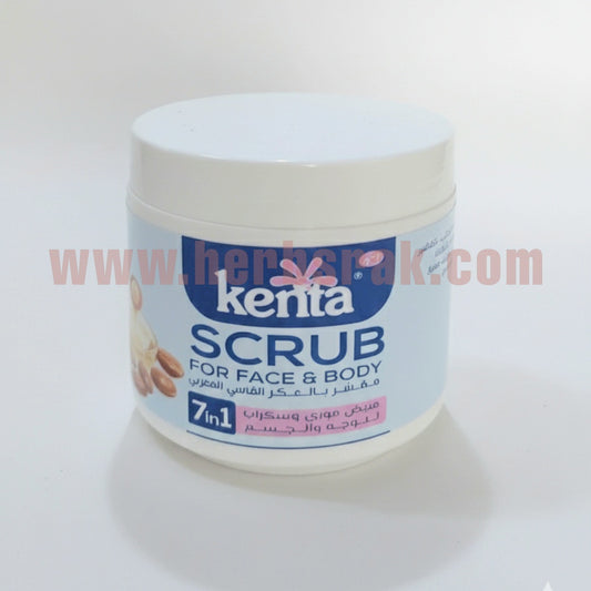 Kenta Scrub With Aker Fassi For Face & Body  مقشر كينتا مغربي بالعكر فاسي للوجه والجسم