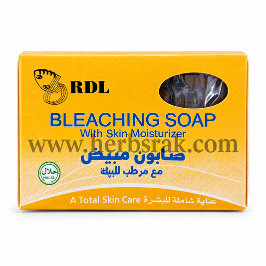 RDL Bleaching Soap with Skin Moisturizer - 135g صابون التفتيح من آر دي إل مع مرطب للبشرة