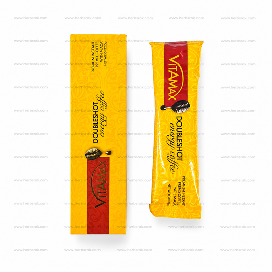 Vitamax Doubleshot Energy Coffee - 1 Sachet فيتاماكس قهوة الطاقة