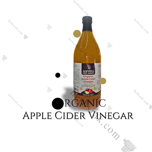 Organic Apple Cider Vinegar 1 Litre خل التفاح العضوي