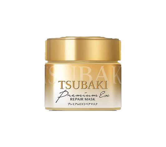 Shiseido Tsubaki Hair Mask Premium Repair Mask For Damaged Hair 180g ماسك تسوباكي بريميوم للشعر التالف