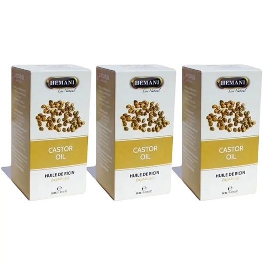 Castor Oil 30ml (3 pieces) | زيت خروع ٣ حبة